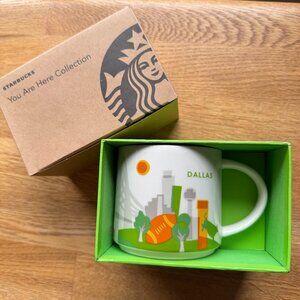 Starbucks You Are Here Collection Dallas Mug NIB